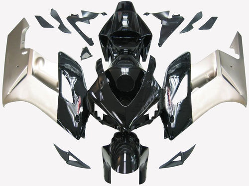 Fairings For Honda CBR 1000 RR Black Silver CBR  (2004-2005)