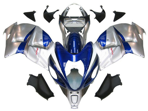 Fairings For Suzuki GSX1300R Hayabusa Silver and Blue Hayabusa  (1996-2007)