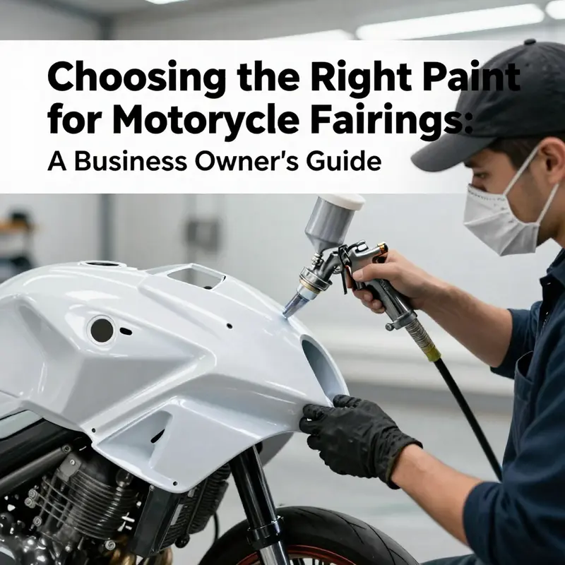 An array of motorcycle-specific paints designed for optimal performance and durability.