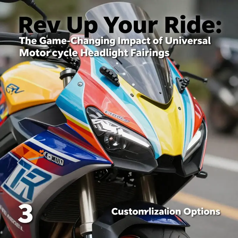This motorcycle’s stylish fairing enhances aerodynamics, showcasing the benefits of reduced wind resistance.