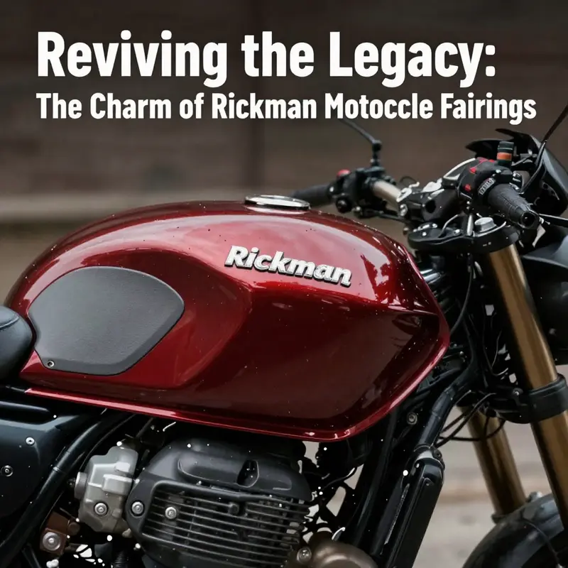 Detailing the sophisticated design elements and engineering prowess behind Rickman motorcycle fairings.