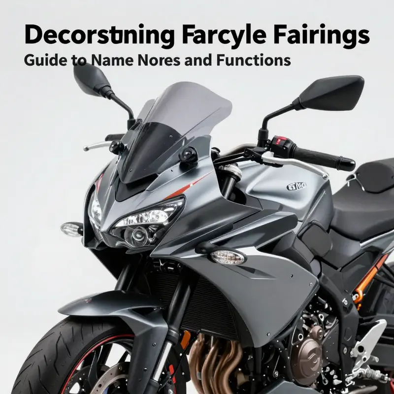 A motorcycle with a full fairing, showcasing enhanced aerodynamic design and protection.