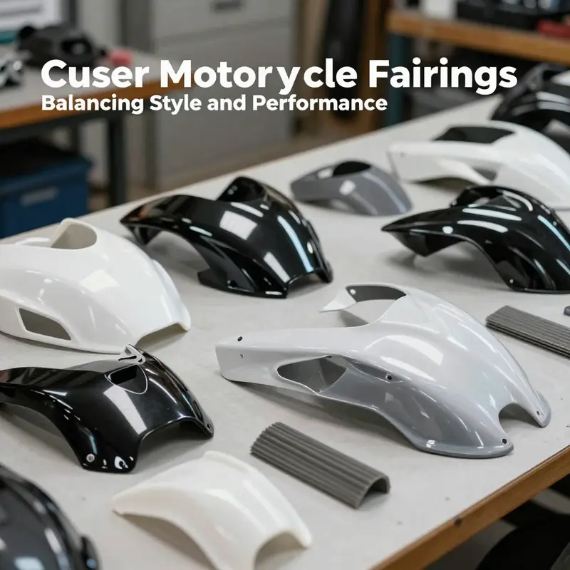 A classic cruiser motorcycle illustrating how fairings enhance design while providing aerodynamic benefits.