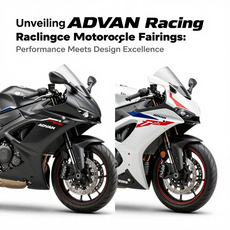 Current landscape of the motorcycle fairing market featuring ADVAN Racing components and competitors.