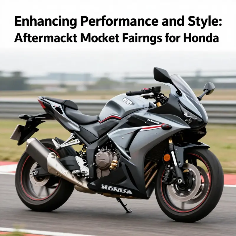 High-performance ABS plastic fairings for Honda motorcycles, showcasing their durability and lightweight properties.
