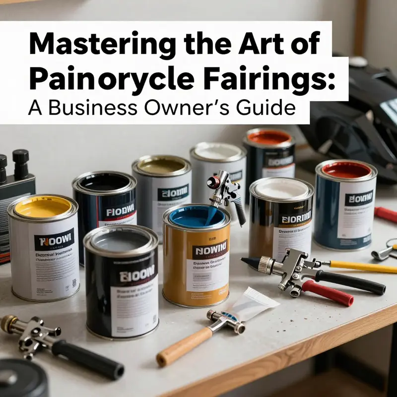 Meticulous preparation is key to a successful paint job on motorcycle fairings.
