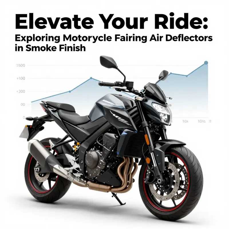 Premium adjustable air deflectors enhance the aesthetics and functionality of Harley-Davidson motorcycles.