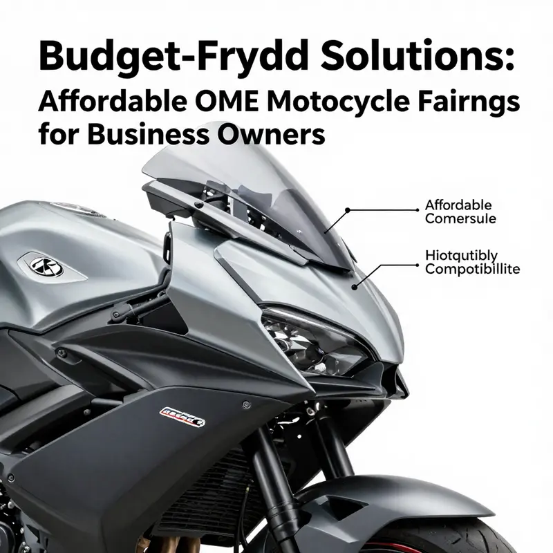 Precision fitment of OEM fairings ensures compatibility and satisfaction.