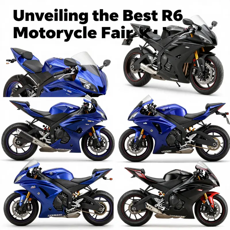 Explore the extensive range of fairing kits available for the 2011 Yamaha YZF-R6.