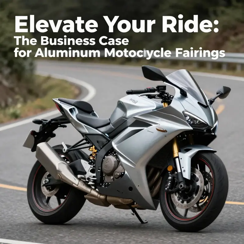 High-tech CNC machining processes for crafting aluminum motorcycle fairings.