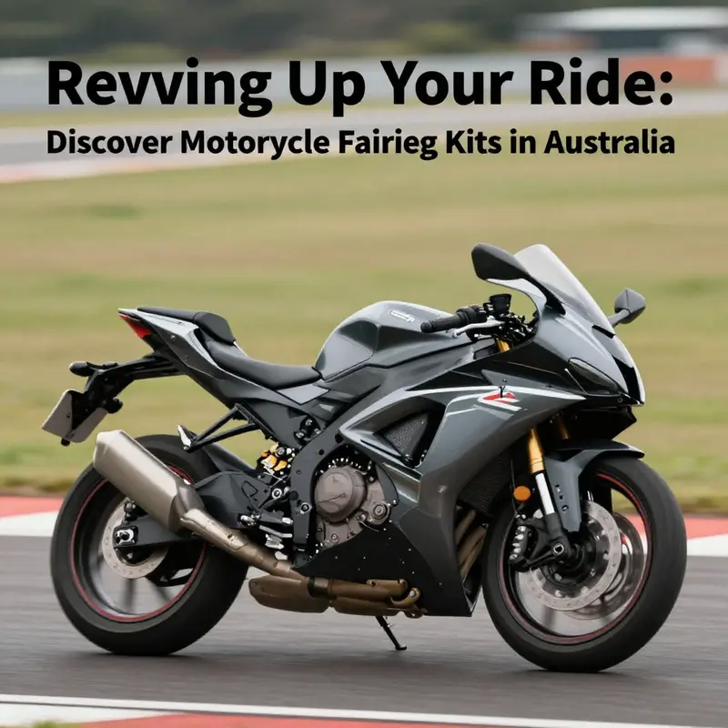 An overview of diverse motorcycle fairing kits available in Australia.