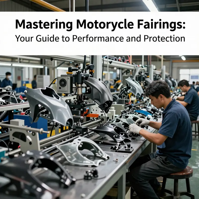 Motorcycle fairings enhance both aerodynamics and protection during high-speed rides.