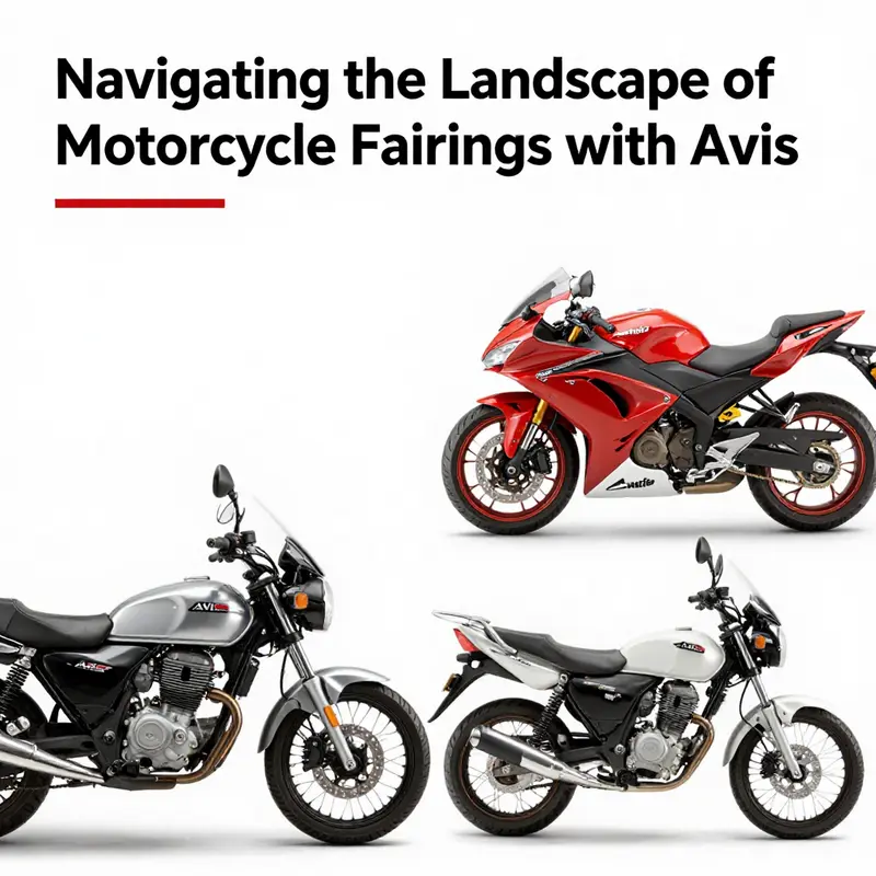 Avis’s branding juxtaposed with motorcycles, illustrating the absence of fairing sales.