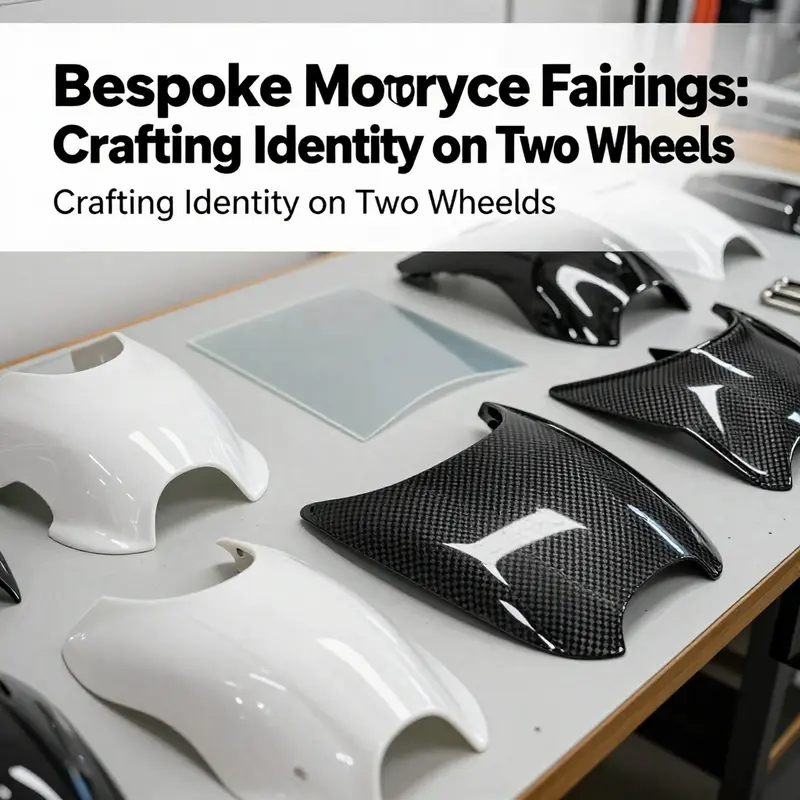 A detailed design process showcasing the intricacies of bespoke motorcycle fairings.