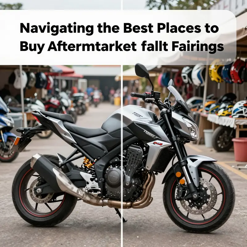 Comparison between direct manufacturer websites and marketplaces for purchasing aftermarket motorcycle fairings.