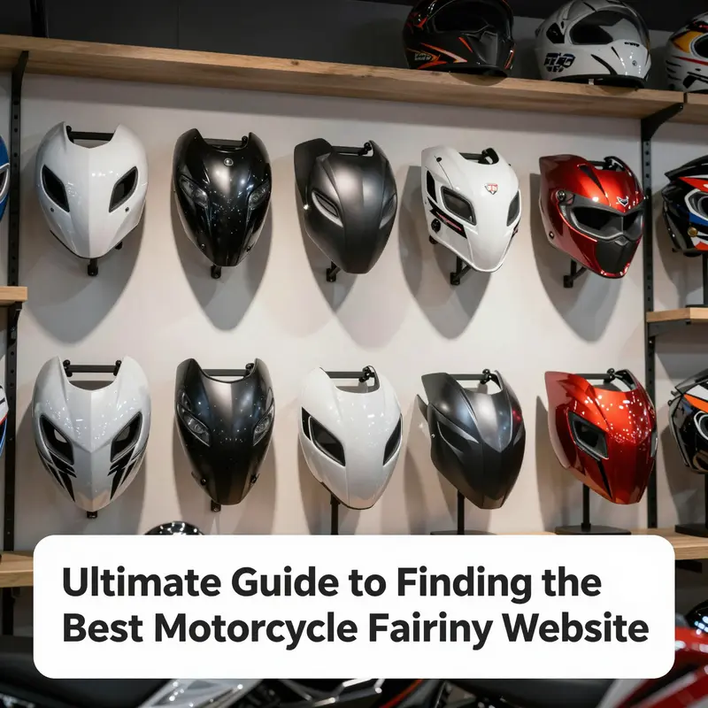 A diverse selection of high-quality motorcycle fairings tailored for various models.
