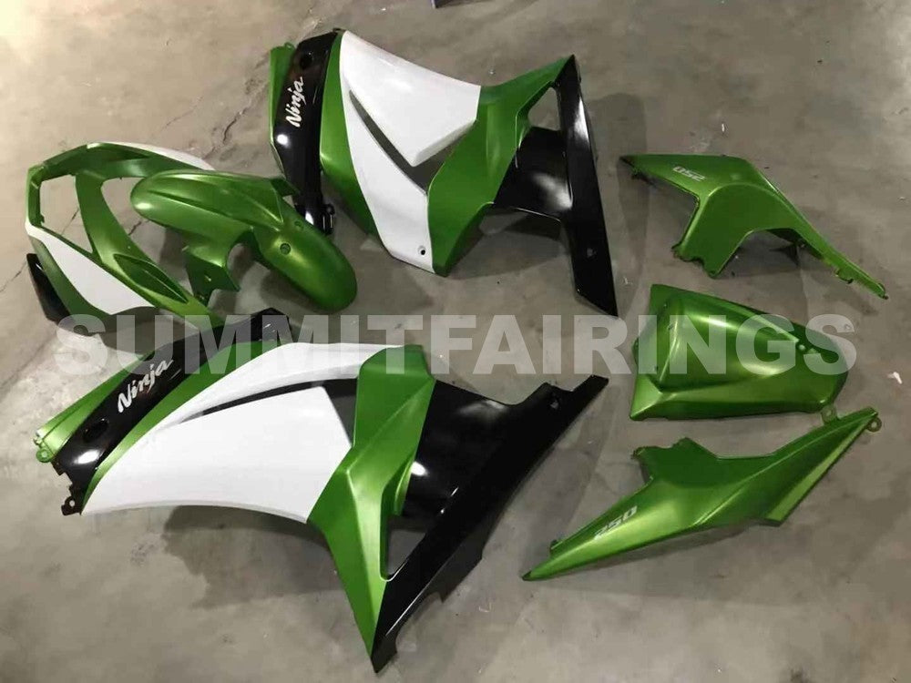 Protections pour Kawasaki Ninja ZX-250R EX250 (2008-2012) vert