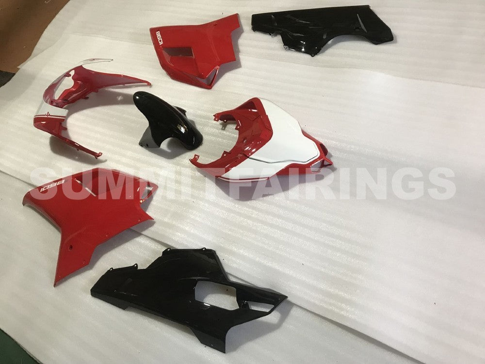 Carburadores para Ducati 1098 1198 848 (2007-2011) Preto Branco e Vermelho