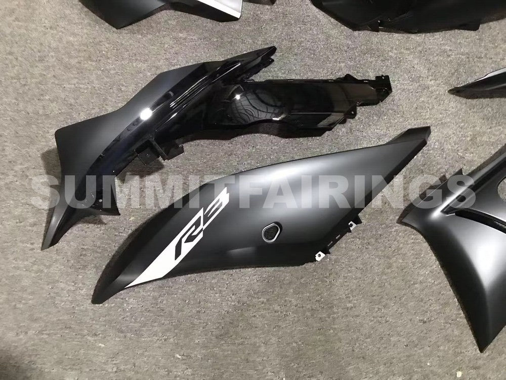Fairing Kit For Yamaha YZF-R3 2019-2023 Matte Black Fairings