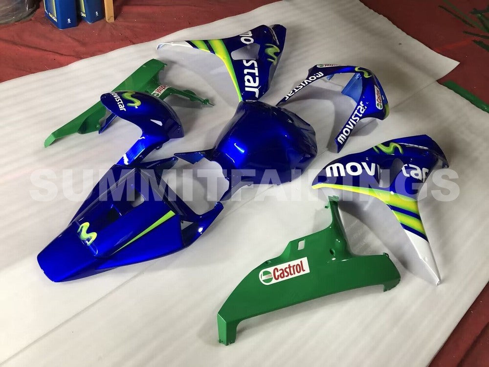 Cubiertas para Honda CBR1000RR(2006-2007) Azul Verde