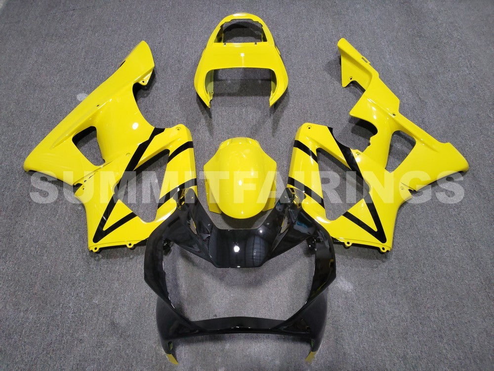 Verkleidungen für Honda - CBR900RR 929 2000-2001 Gelb & Schwarz
