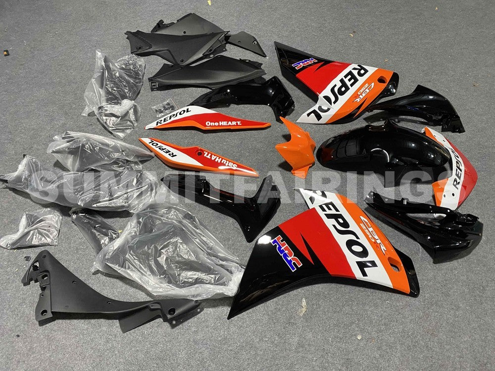 Fairings For Honda CBR250R Repsol Orange (2011-2013) – Summit Fairings