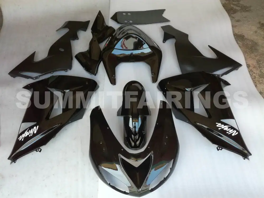 Fairings For Kawasaki Ninja ZX-10R (2006-2007) Black