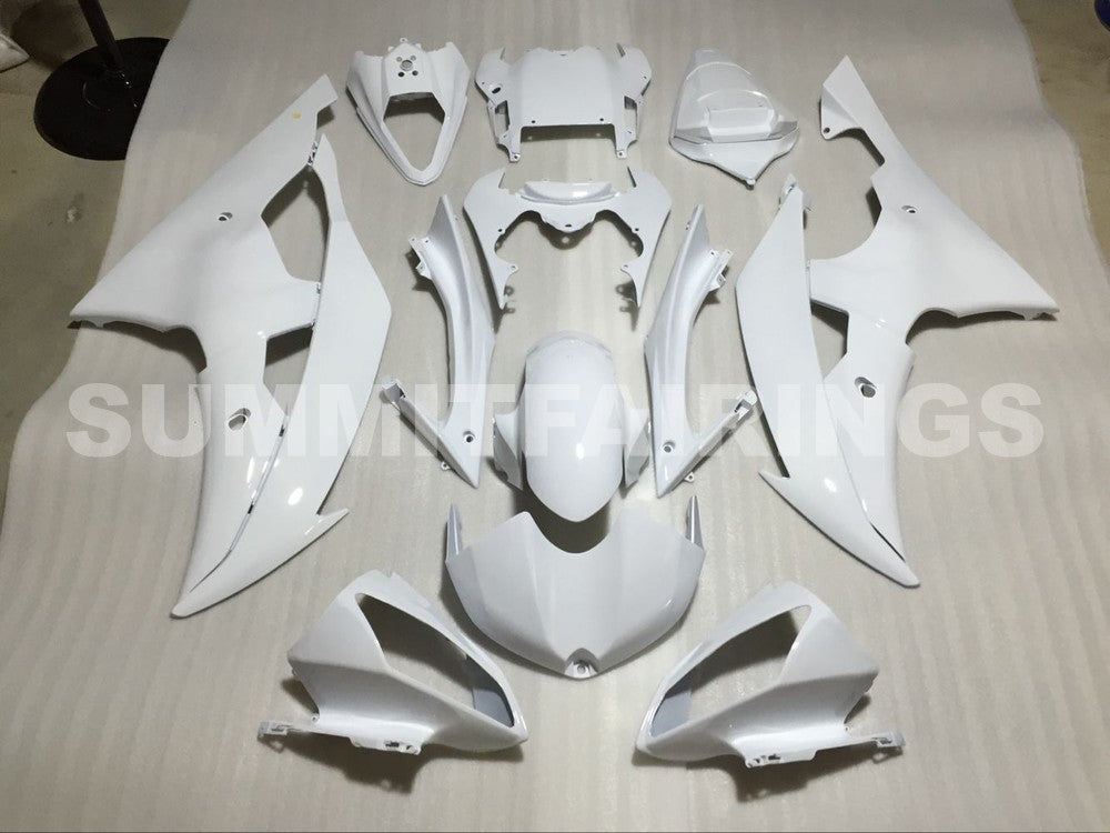 Ống dẫn 2008-2012 Yamaha YZF-R6 Màu trắng ngọc trai
