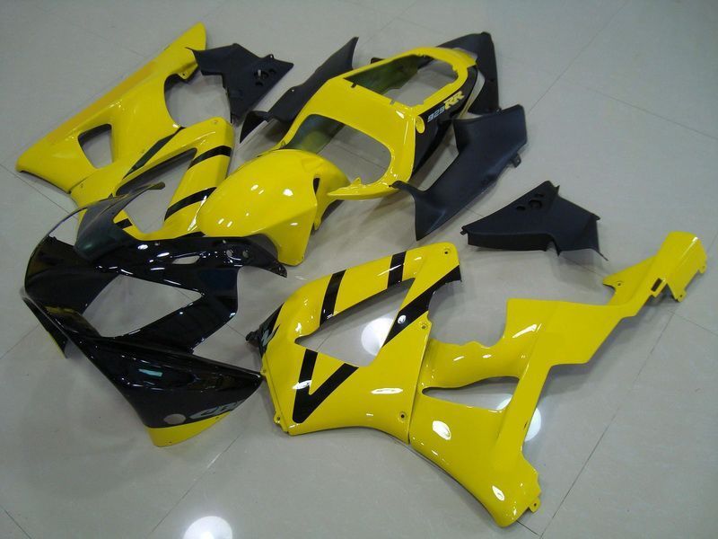Verkleidungen für Honda - CBR900RR 929 2000-2001 Gelb & Schwarz