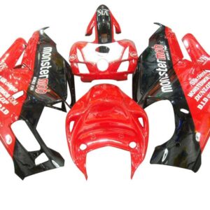 Fairings For Ducati 999 Red & Black Mob (2003-2004)