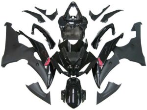 2008-2012 Fairings For Yamaha YZF-R6 Contrast Black R6 