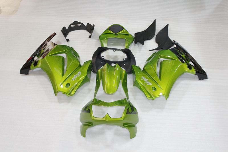 Protections pour Kawasaki Ninja ZX-250R EX250 (2008-2012) vert