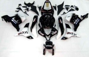 Fairings For Honda CBR 600 RR Black West CBR  (2009-2012)