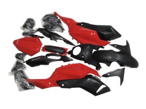 Fairings For Yamaha MT-07 2012-2017 Black Red