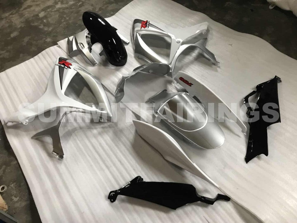 Étuis pour Suzuki - GSXR600-750 K6 06-07 Argent blanc