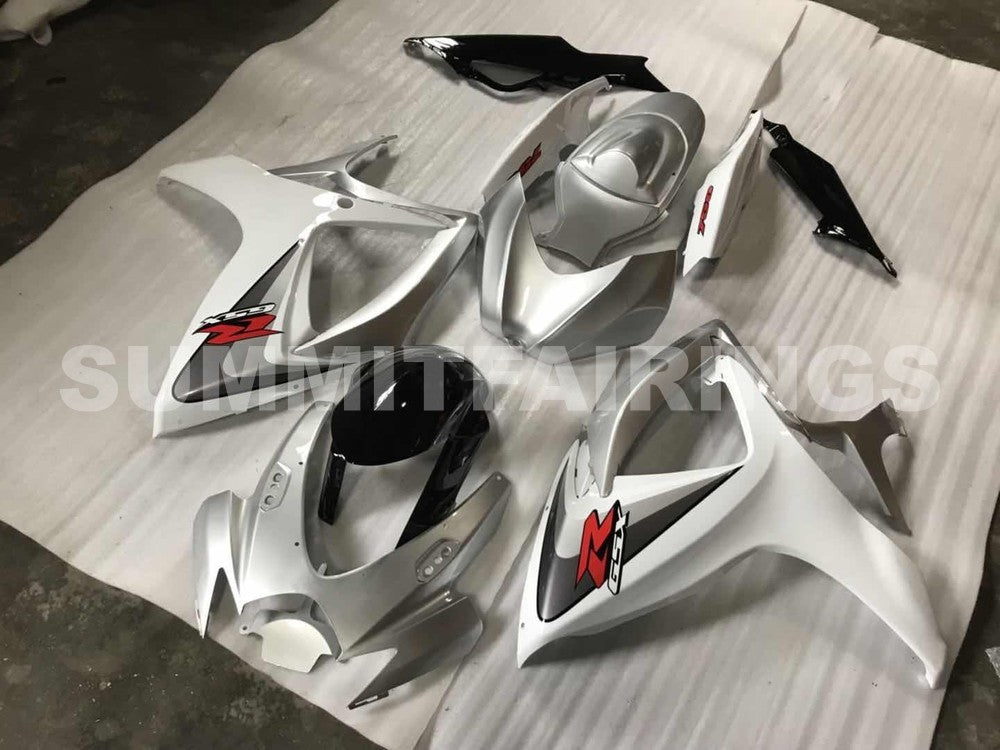 Étuis pour Suzuki - GSXR600-750 K6 06-07 Argent blanc