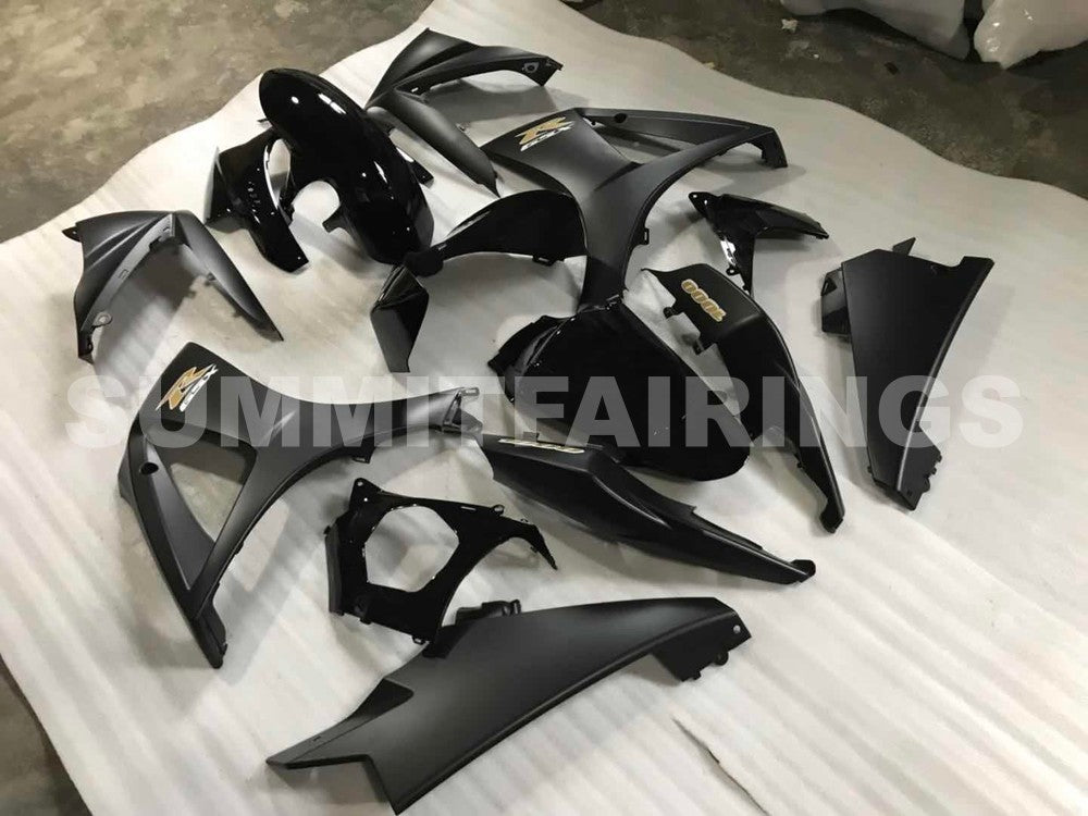 Étuis pour Suzuki - GSXR1000 K7 07-08 Noir mat Noir brillant