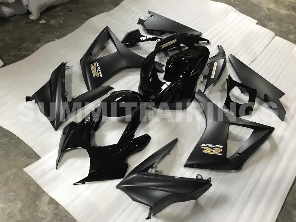 Étuis pour Suzuki - GSXR1000 K7 07-08 Noir mat Noir brillant