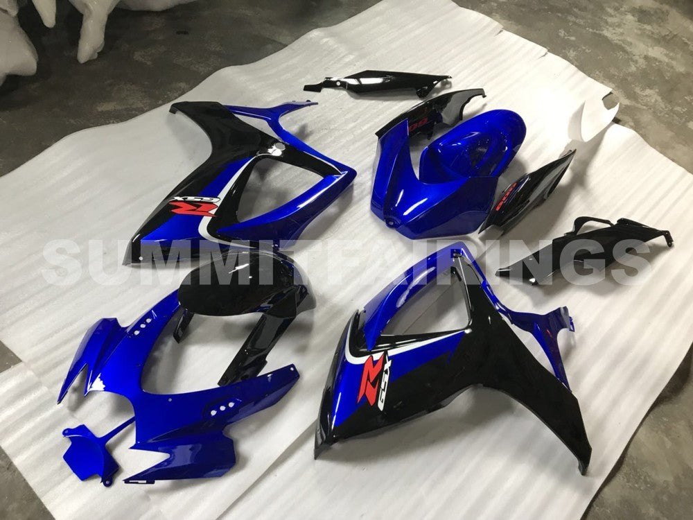 Фары для Suzuki GSXR 600 750 (2006-2007) Сине-чёрный