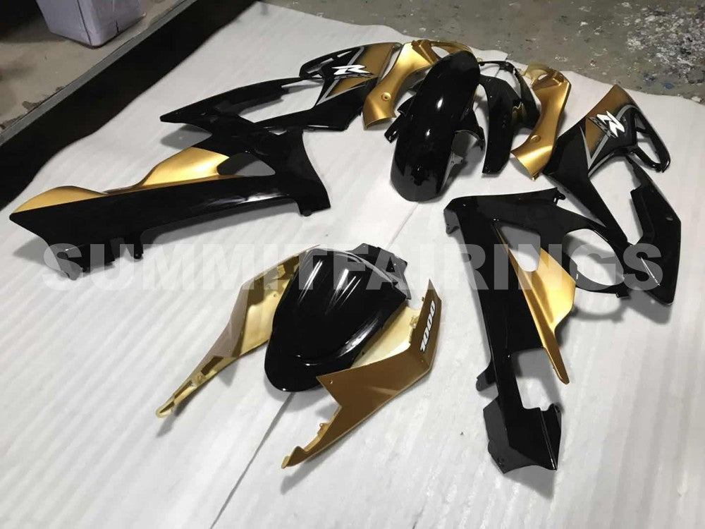 Cánh buồm cho Suzuki GSXR 1000 Đen & Vàng GSXR (2005-2006)