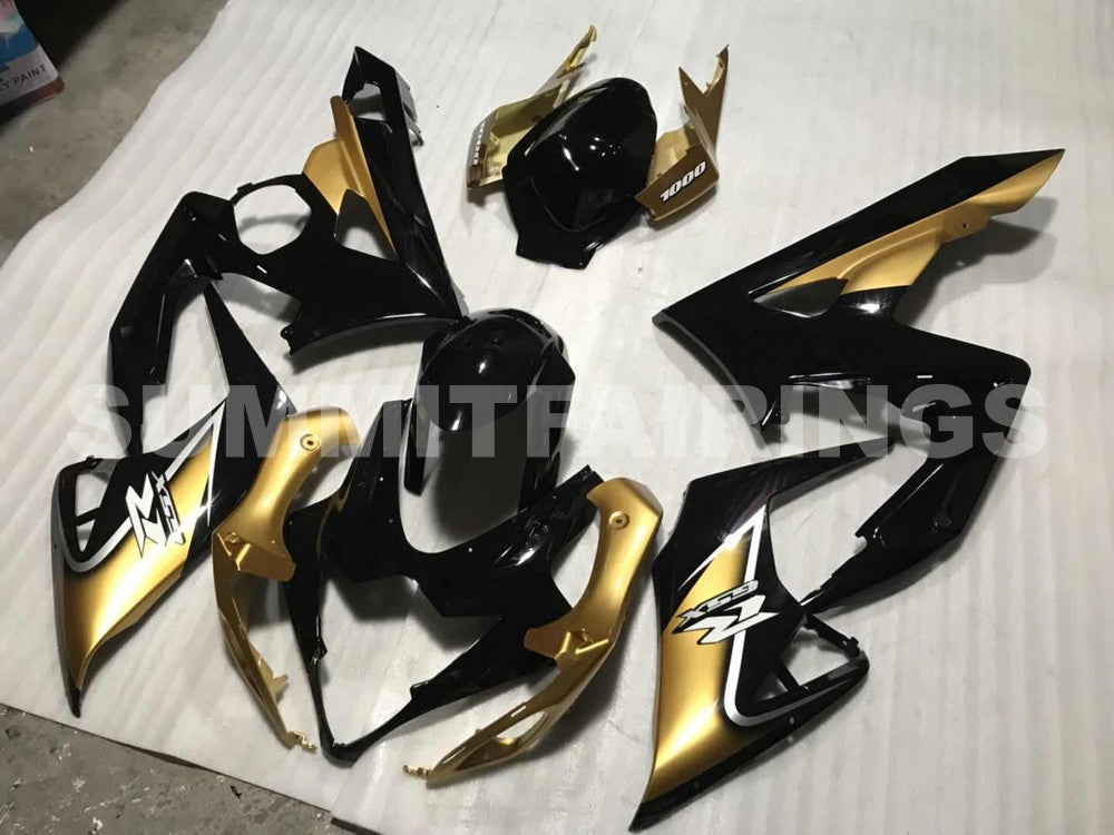 Cánh buồm cho Suzuki GSXR 1000 Đen & Vàng GSXR (2005-2006)