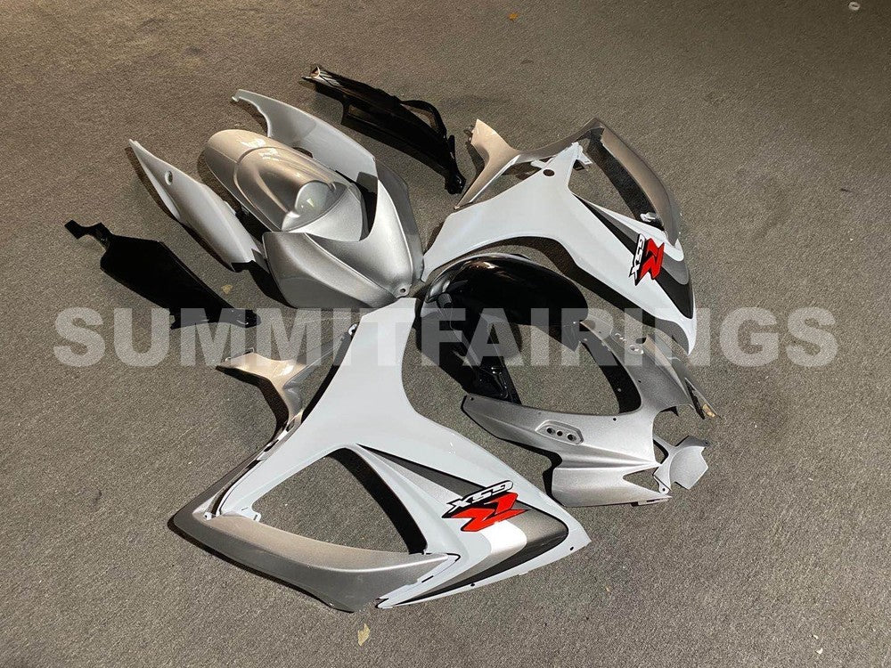 Étuis pour Suzuki - GSXR600-750 K6 06-07 Argent blanc