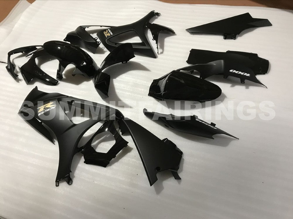 Étuis pour Suzuki - GSXR1000 K7 07-08 Noir mat Noir brillant