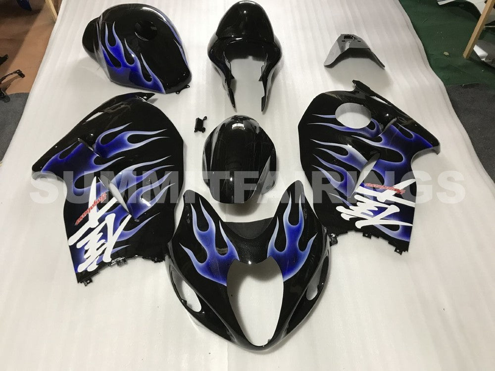Protetores para Suzuki - GSXR1300 Hayabusa 1996-2007 Azul Flamejante