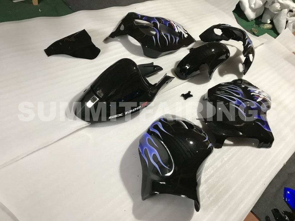 Protetores para Suzuki - GSXR1300 Hayabusa 1996-2007 Azul Flamejante
