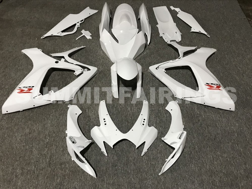 Étuis pour Suzuki - GSXR600-750 K6 06-07 Blanc