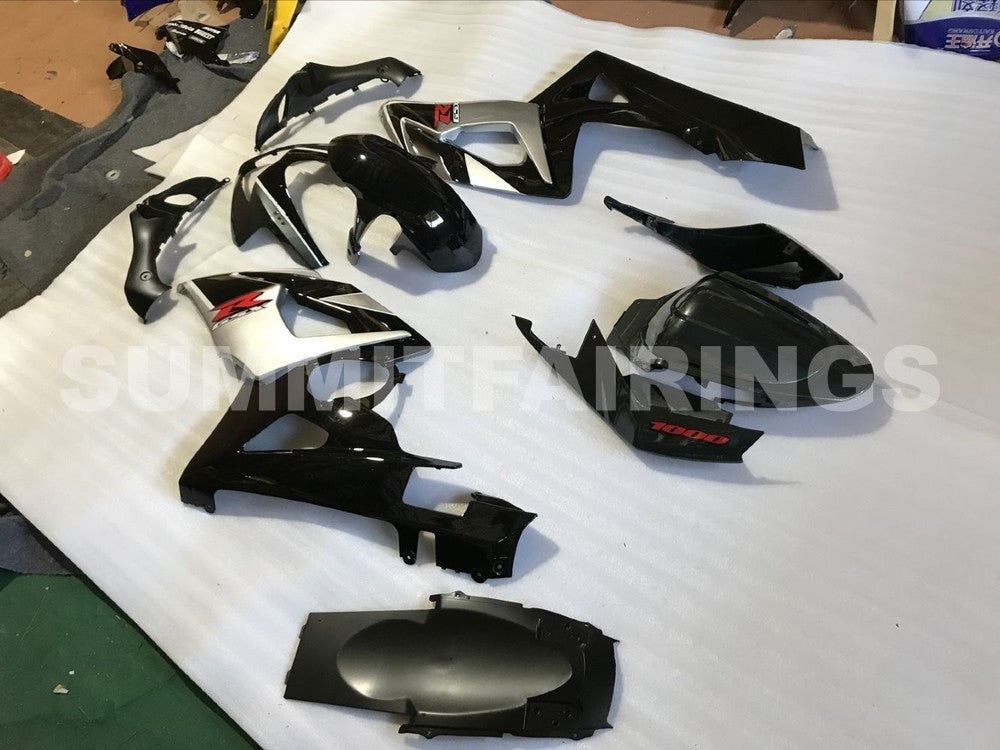 Защитные обтекатели для Suzuki - GSXR1000 K5 05-06 серый, черный и серебряный