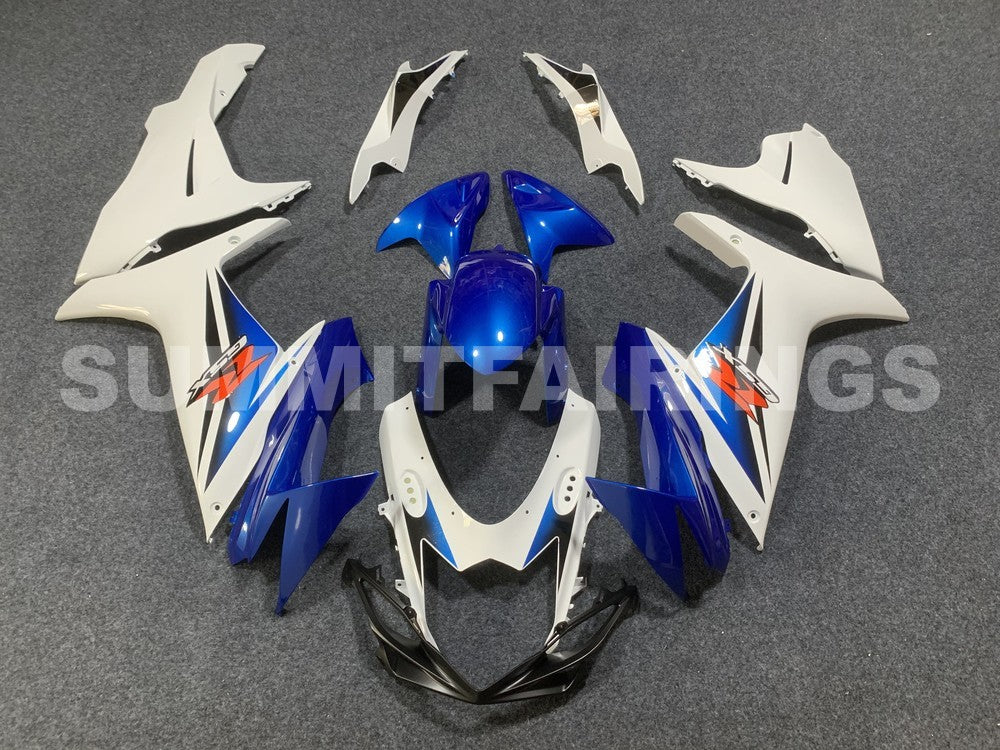 Fairings For Suzuki GSX-R600 / 750, 2011-2021 - White & Blue
