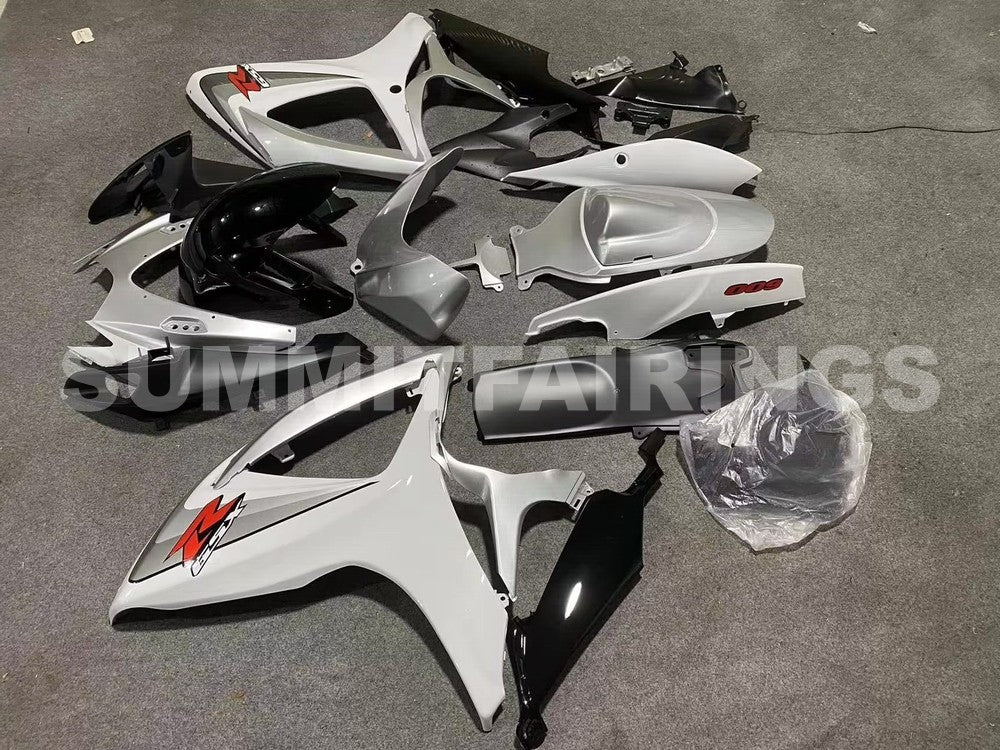 Étuis pour Suzuki - GSXR600-750 K6 06-07 Argent blanc