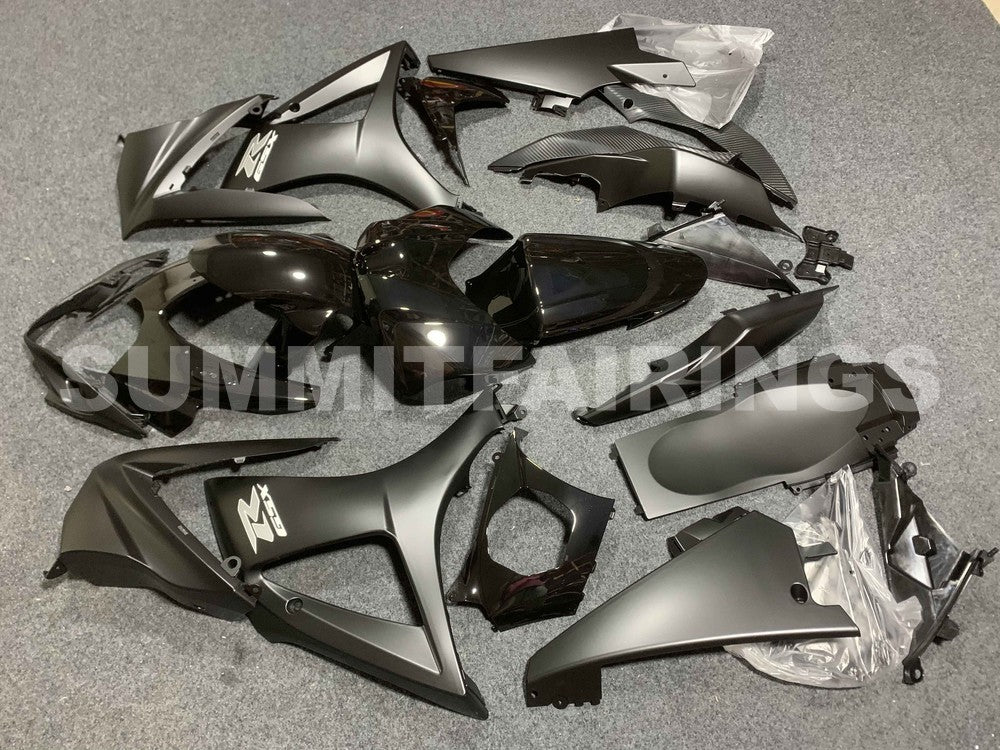 Étuis pour Suzuki - GSXR1000 K7 07-08 Noir mat Noir brillant
